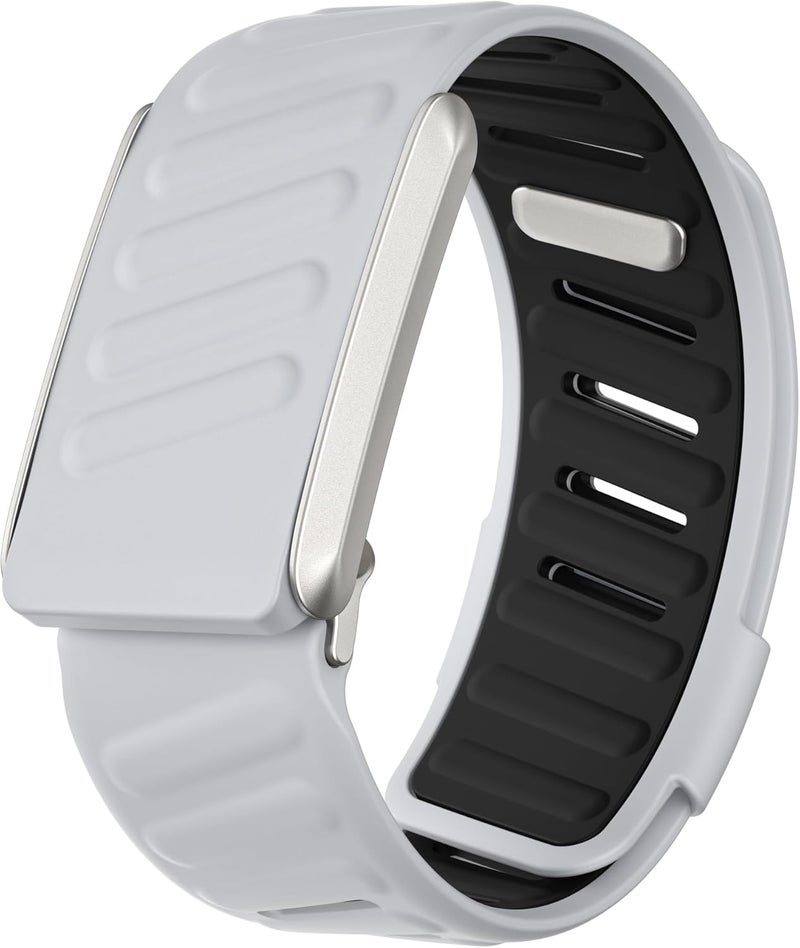 Dado Comfort Durable Silicone Wristband Compatible with WHOOP 4.0 Band, Soft Silicone Sports Loop Strap for Men & Women, with U Shapped Connector - Image 1